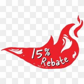 15% Rebate, HD Png Download - 15% png