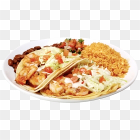 Fresco Shrimp Taco Plate - Fast Food, HD Png Download - taco.png