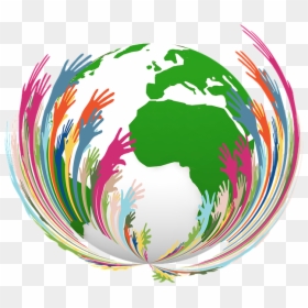 Volunteers, Hands, Continents, Earth, World, Help - Non Profit Sector Cliparts, HD Png Download - volunteers png