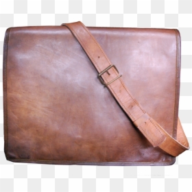 Leather, HD Png Download - leather bag png