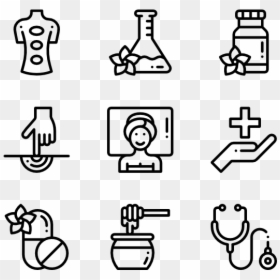 Alternative Medicine - Lab Icons, HD Png Download - spa icon png
