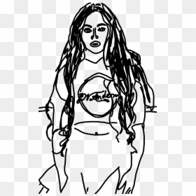 ##beyonce - Line Art, HD Png Download - beyonce face png