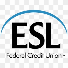 Eslfcu Rgb Sm - Esl Federal Credit Union Logo, HD Png Download - 15% png