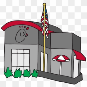 Chick Fil A Clipart - Chick Fil A Drawing, HD Png Download - chick-fil-a logo png