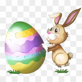 Clip Art Gif Portable Network Graphics Easter Bunny - Happy Easter Rabbit Gif, HD Png Download - kawaii bunny png