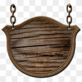 Wooden Sign Hanging Free, HD Png Download - blank hanging sign png