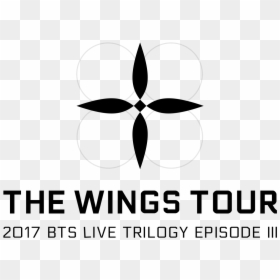 Bts Wings Png - Wings Tour Logo Png, Transparent Png - bts group png