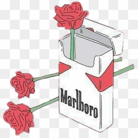 #aesthetic #png #tumblr #freetoedit - Cigarette Aesthetic Drawing, Transparent Png - roses png tumblr