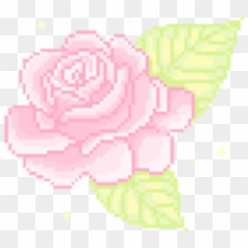 Garden Roses Pixel Art Gif Flower - Pastel Aesthetic Pixel Art, HD Png Download - roses png tumblr
