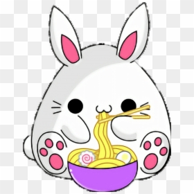 More Like Oi By - Cute Kawaii Rabbit Cartoon, HD Png Download - kawaii bunny png