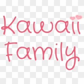 Kawaii Family - Hello Friday, HD Png Download - kawaii bunny png