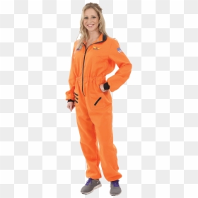Female Orange Astronaut Costume, HD Png Download - astronaut suit png