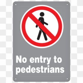 Pedestrian Access Sign, HD Png Download - pedestrian png