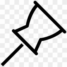 Push Pin Icon - Icon, HD Png Download - illustration png