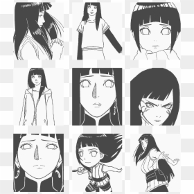 Hinata Hyuga Hinata Hyuga, Naruto Y Hinata, Chicas - Naruto Manga Hinata Hyuga, HD Png Download - chicas png