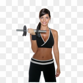 Mujer De Gym Png, Transparent Png - chicas png