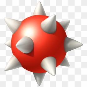 Super Mario Spike Ball, HD Png Download - yoshi egg png