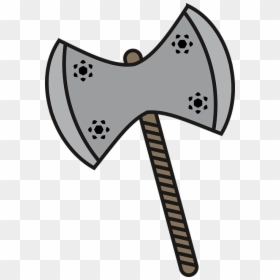 Ax, Handle, Hack, No Background, Viking, Melee Weapons - Cartoon Viking Axe Transparent, HD Png Download - hack png