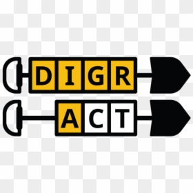 [p] Digr Act Stacked Logo, HD Png Download - introducing png