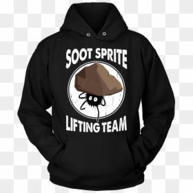 Soot Sprite Lifting Team T Shirts, Tees & Hoodies, HD Png Download - soot sprite png
