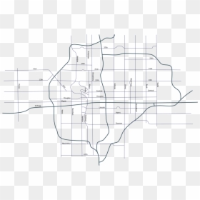 Line Art,angle,area - Street Map Line Art, HD Png Download - city street png