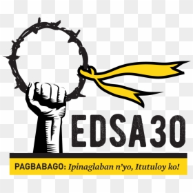 Edsa People Power Symbol, HD Png Download - protest sign png