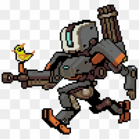 Pixie Engine Logo - Overwatch Bastion Pixel Spray, HD Png Download - soot sprite png