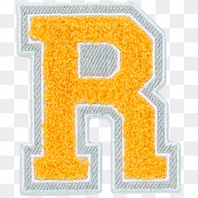 Varsity Letter Yellow Patches - H Varsity Letter Yellow, HD Png Download - patches png