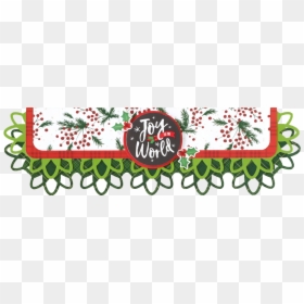 Illustration, HD Png Download - christmas card borders png