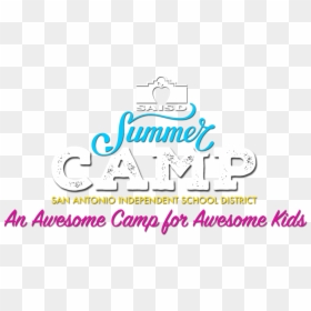 Saisd Summer Camp - Calligraphy, HD Png Download - summer camp png