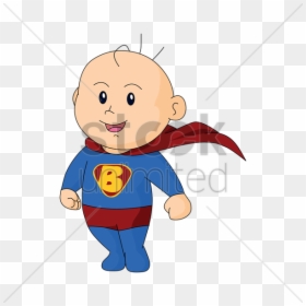 Super Man Baby Cartoon Clipart , Png Download - Baby Superman Vector, Transparent Png - moana bebe png