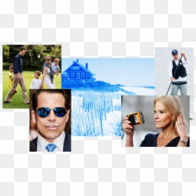 Jared And Ivanka, Anthony Scaramucci, Matt Lauer And - Lally Weymouth Hamptons Estate, HD Png Download - kellyanne conway png