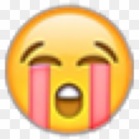Transparent Cry Face Emoji Png - Crying Baby Emoji Png, Png Download - kimoji png