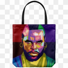 Tote Bag, HD Png Download - mr t png