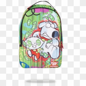 Sprayground Brian And Stewie, HD Png Download - guy running png