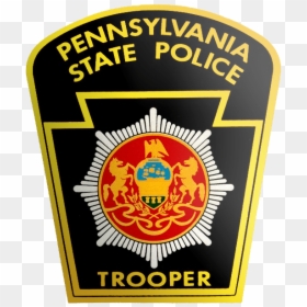 Pa State Trooper Patch, HD Png Download - generic police badge png