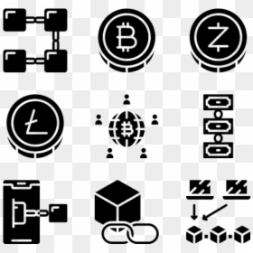 Blockchain Icons Png Free, Transparent Png - chain icon png