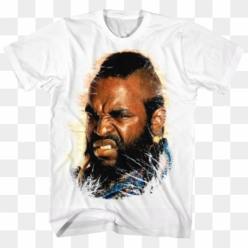 Mens Naughty Fool T-shirt Mr T - Karate Kid T Shirt, HD Png Download - mr t png