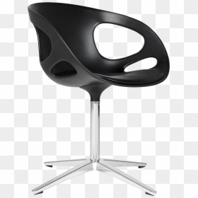 Rin Soft Leather Black - Fritz Hansen Rin, HD Png Download - seat png