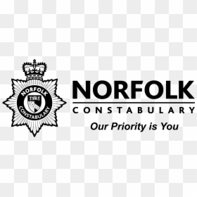 Norfolk Police Logo White, HD Png Download - generic police badge png