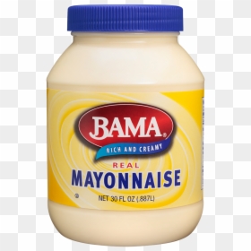 Nutrition - Bama Mayonnaise, HD Png Download - mayo png
