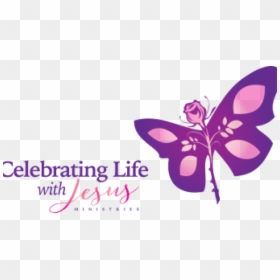 Celebrating Life With Jesus - Brush-footed Butterfly, HD Png Download - celebrating png