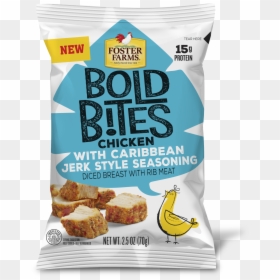 Foster Farms Bold Bites, HD Png Download - jerk chicken png