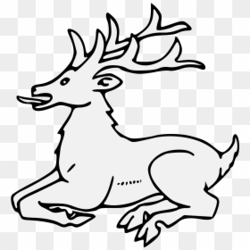 Stag - Cartoon, HD Png Download - stag png