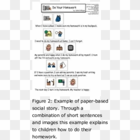 Homework Social Stories Aba, HD Png Download - google cardboard png