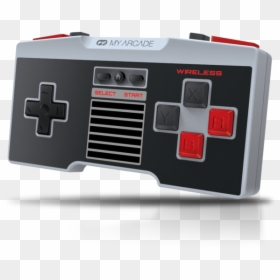 My Arcade Nes Classic Wireless Controller, HD Png Download - snes controller png