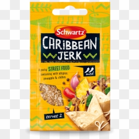 Schwartz Street Food Caribbean Jerk Product - Schwartz Caribbean Jerk Seasoning, HD Png Download - jerk chicken png