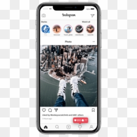 Shoe Selfie Helicopter New York, HD Png Download - instagram likes png