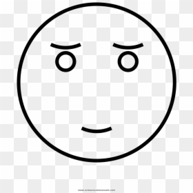 Nervous Coloring Page - Circle, HD Png Download - nervous png