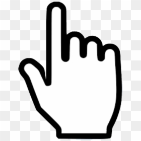 Hand Click Icon Png, Transparent Png - upvote png